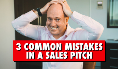 Trevor Ambrose Public Speaking Sales Training Sales Pitch Mistakes Thumbnail Blog