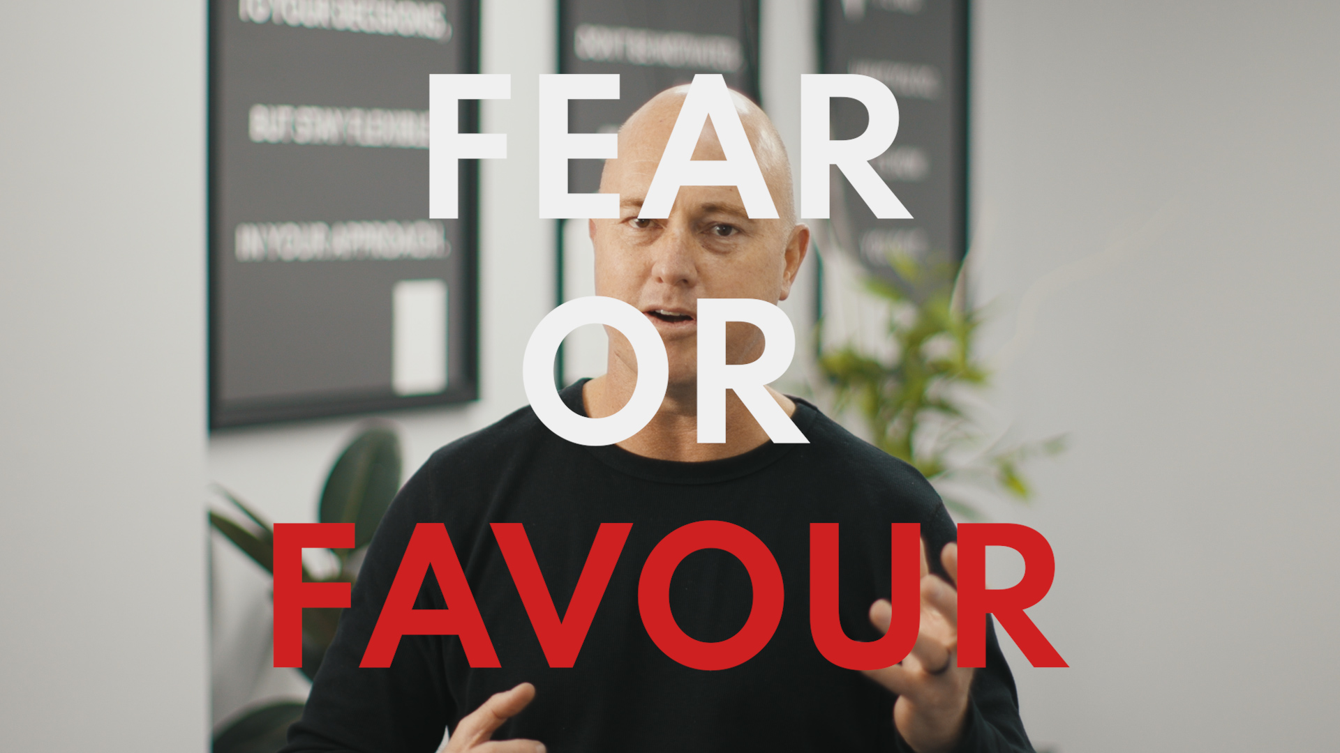 Trevor Ambrose Public Speaking Presentation Sales Training Fear Or Favour Mindset Thumbnail